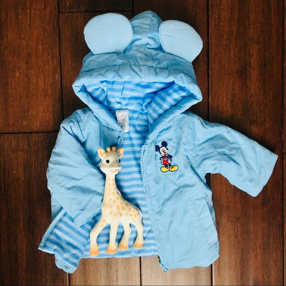 NWOT Disney Store Mickey Baby Corduroy Jacket
